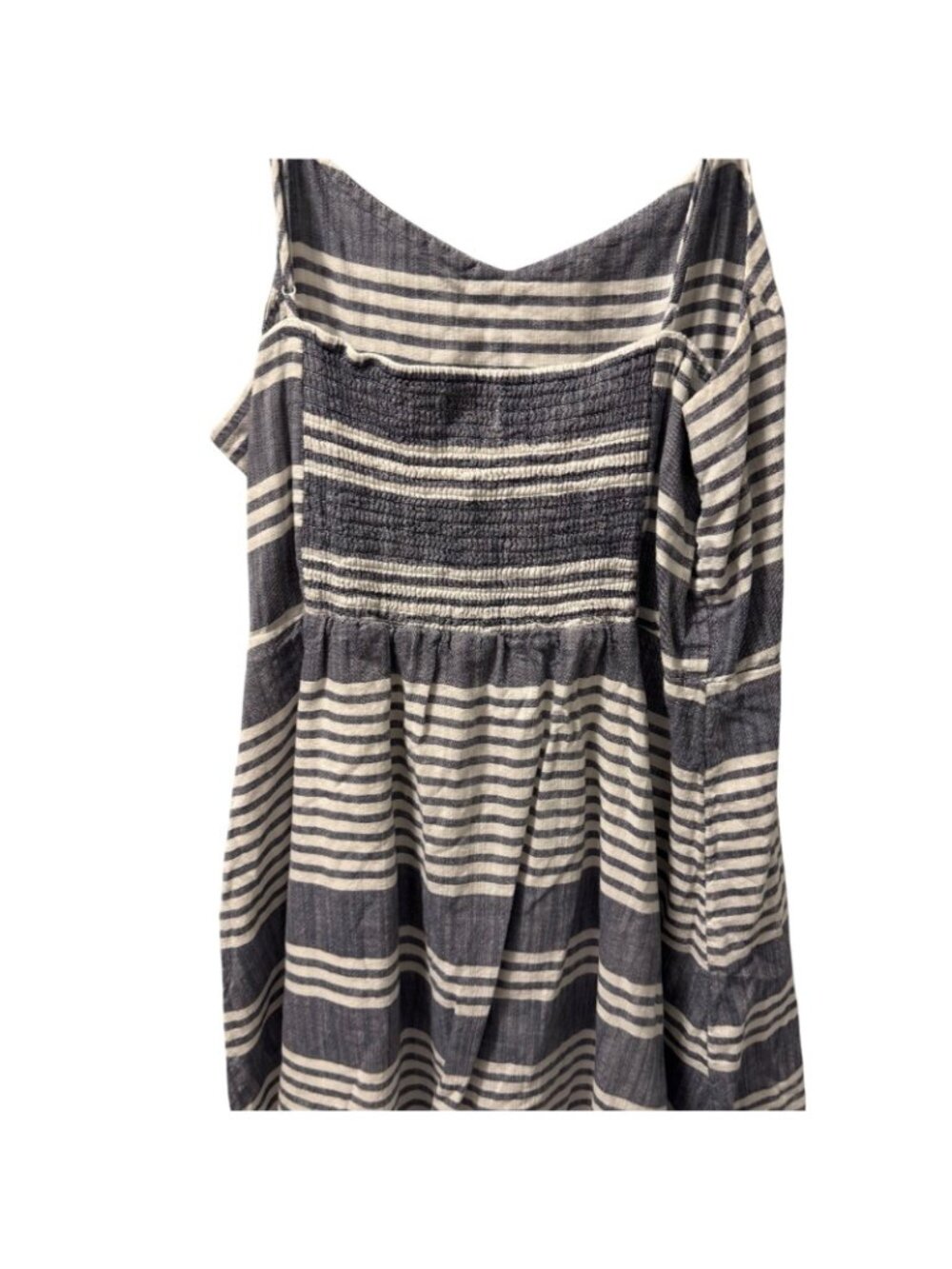 Old Navy Blue & White Striped Sleeveless Cotton Dress XL - Picture 11 of 11